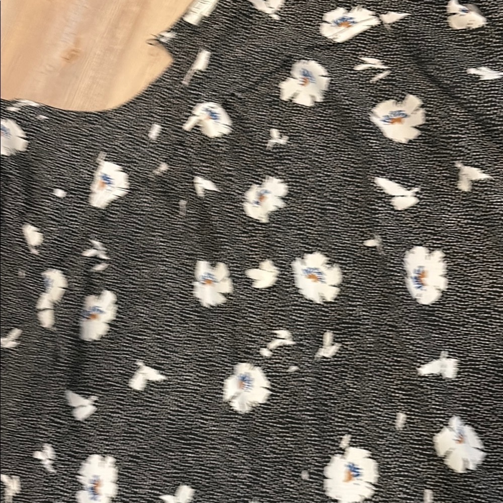 J. Crew Black and White Graphic Long Sleeve Blouse - Picture 3 of 5